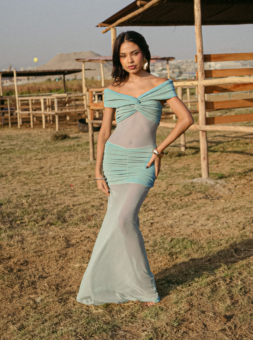 AURA Dress Verde