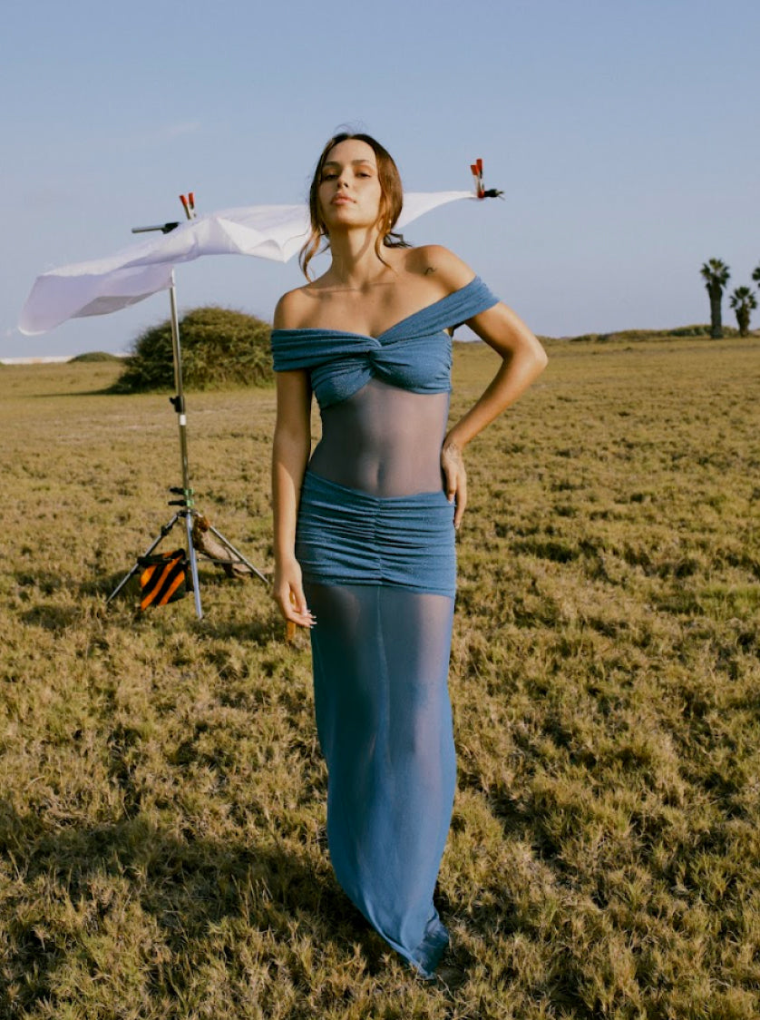 AURA Dress Azul