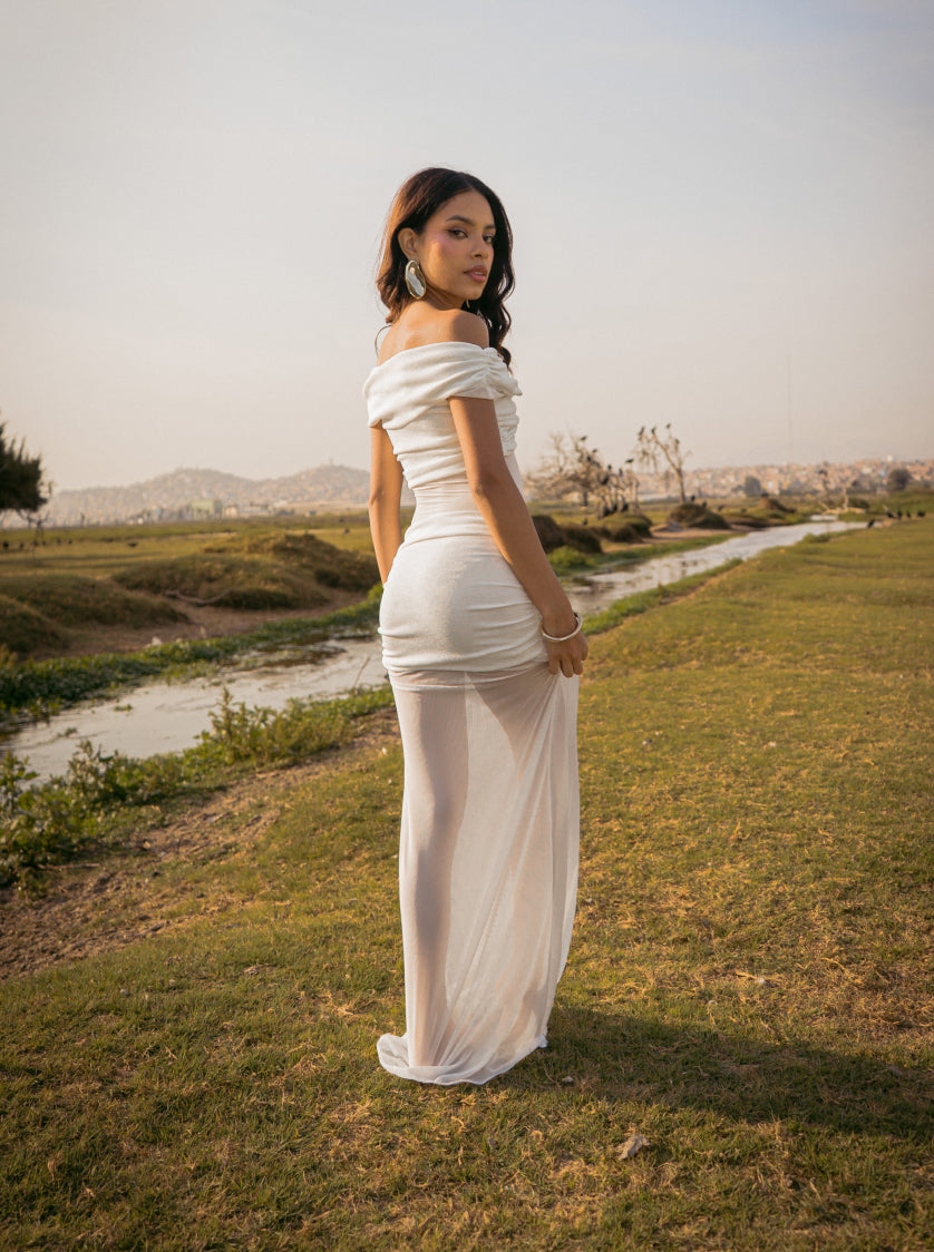 AURA Dress Blanco