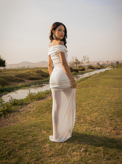 AURA Dress Blanco